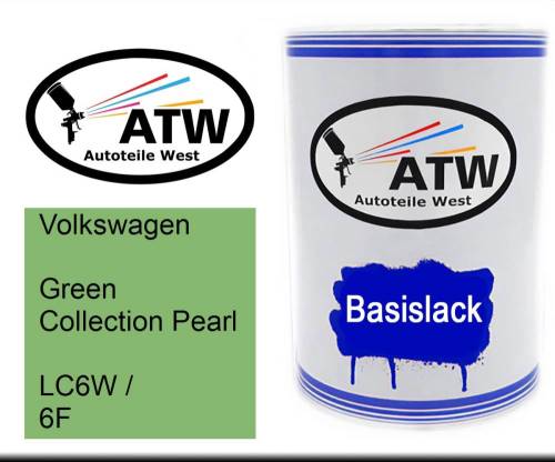 Volkswagen, Green Collection Pearl, LC6W / 6F: 500ml Lackdose, von ATW Autoteile West.